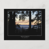 Boslandschap Briefkaarten (Voorkant)