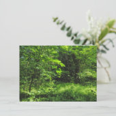 Boslandschap Kaart (Staand voorkant)
