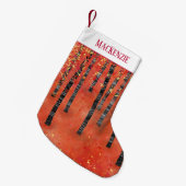 Boslandschap Kleine Kerstsok (Voorkant (Hangend))