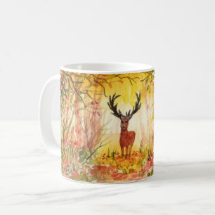 boslandschap koffiemok