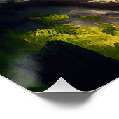 Boslandschap Perfect Poster (Hoek)