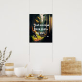 Boslandschap Poster (Keuken)