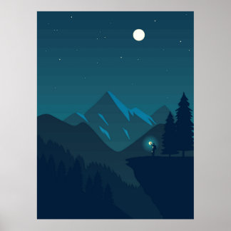 Boslandschappen Poster