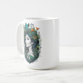 boslied koffiemok (Voorkant links)