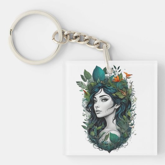 boslied sleutelhanger (voorkant)