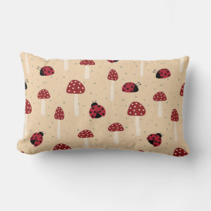 🐞 Boslieveheugels & Paddenstoelen Huisdecoratie � Kussen