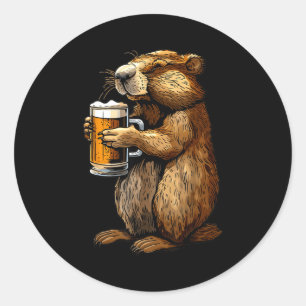 Bosmard Bier Ronde Sticker