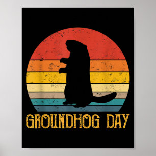 Bosmardag Bosmargen Grappige Knaagdieren Dierenlie Poster