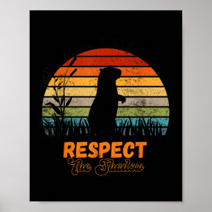 Bosmardag Wilde Dieren Respect Zonsondergang Poster