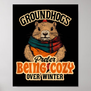 Bosmarmotten geven de voorkeur aan gezelligheid bo poster