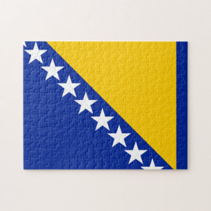 Bosnia and Herzegovina Flag Legpuzzel