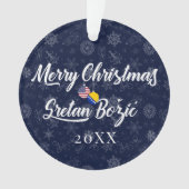 Bosnian American With Custom Year Bilingual (devant)