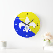 Bosnian Lilly Clock (Ljiljan) Grote Klok (Huis)