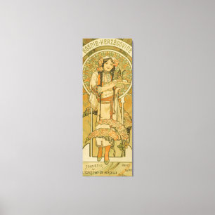 Bosnië en Herzegovina door Alphonse Mucha 1900 Canvas Afdruk