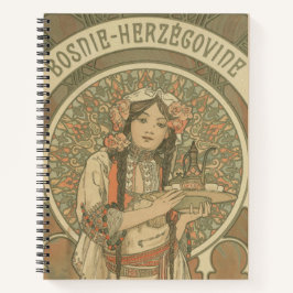 Bosnië en Herzegovina door Alphonse Mucha (1900) Notitieboek