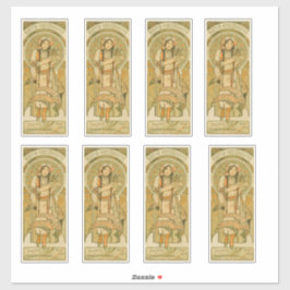 Bosnië en Herzegovina door Alphonse Mucha (1900) Sticker