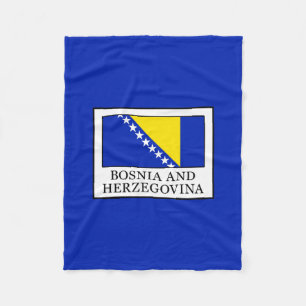 Bosnië en Herzegovina Fleece Deken