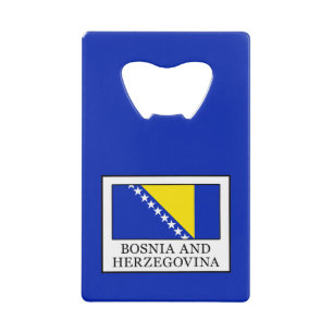 Bosnië en Herzegovina Kredietkaart Flessenopener
