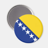 bosnië en herzegovina magneet (Voorkant / Achterkant)