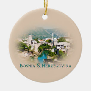 Bosnië en Herzegovina: Mostar Keramisch Ornament
