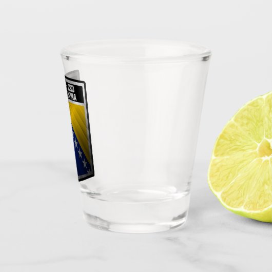 Bosnië en Herzegovina Shot Glas (Rechts)