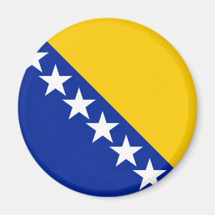 Bosnië en Herzegovina Vlag BA Magneet