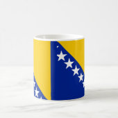Bosnië en Herzegovina Vlag Keramische Mok (Center)