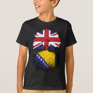Bosnië-Herzegovina Verenigd Koninkrijk T-shirt