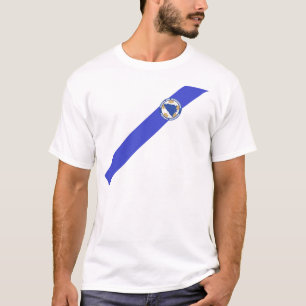 Bosnië Jersey Shirt, Plain. T-shirt