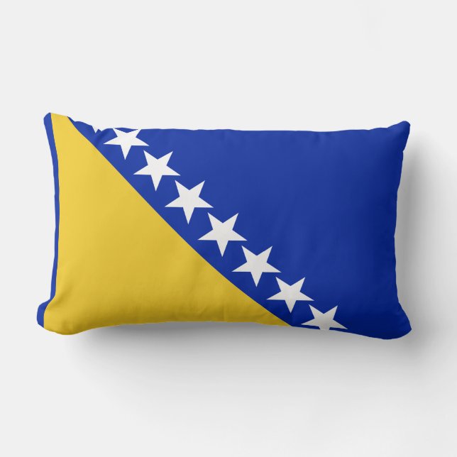 Bosnië-vlag Kussen (Voorkant)