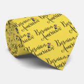 Bosnisch-Amerikaans Stropdas van het Entwined Hear (Opgerold)