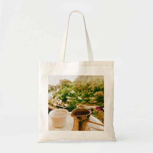 Bosnische koffiepauze in Mostar Tote Bag (Voorkant)