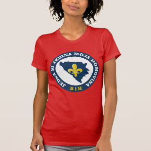 bosnische lelie t-shirt
