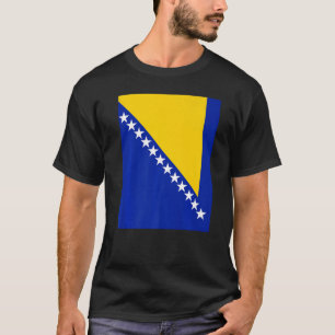 Bosnische vlag Souvenir Heritage Trav T-shirt