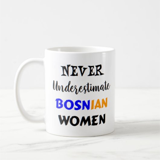 bosnische vrouwen koffie - mok (Links)