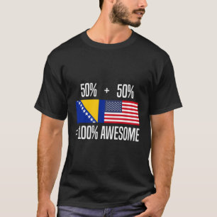 Bosnische wortels Bosnië en Herzegovina Bosnisch A T-shirt