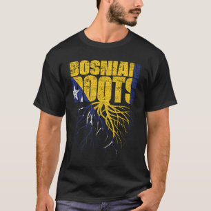 Bosnische wortels van Bosnië en Herzegovina T-shirt