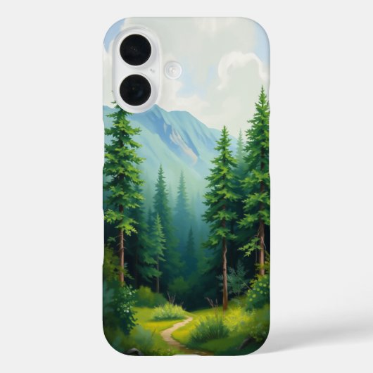 Bospad: een serene ontsnapping Case-Mate iPhone case (Achterkant)