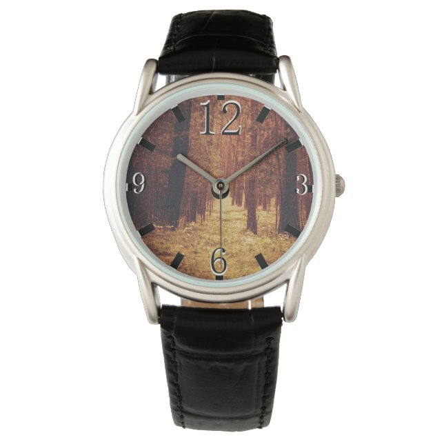 Bospad ... horloge (Voorkant)