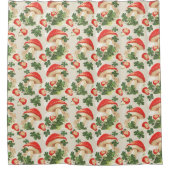  bospaddenstoel Lucky Clover Pattern Douchegordijn (Voorkant)