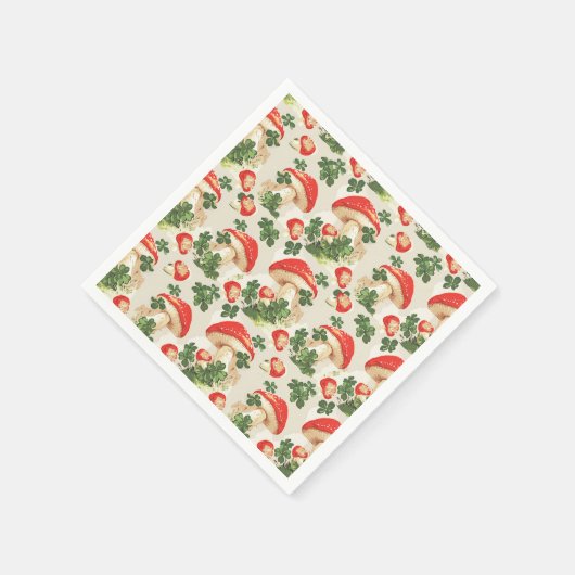 bospaddenstoel Lucky Clover Pattern Servet (Hoek)