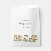 Bospaddenstoelen baby shower bedankzakje (Voorkant)