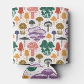 Bospaddenstoelen Ink Textuur Blikjeskoeler (Achterkant)