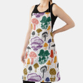 Bospaddenstoelen. Naadloos patroon, structuur, ach Schort (Insitu)