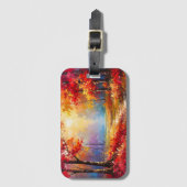 bosparadijs bagagelabel (Voorkant (verticaal))