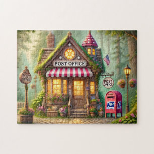 Bospostkantoor Houten Post Wonderschuur Legpuzzel