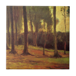Bosrand van Vincent van Gogh Tegeltje