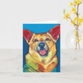 Bosrijk de Kaart van de Nota van de Hond van de (Gele Bloem)