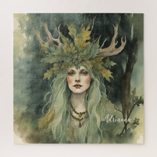 bosrijke heks legpuzzel