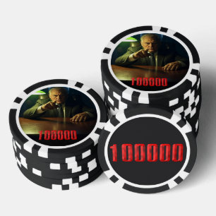 Boss 100000 dollar poker chip